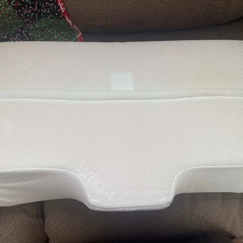 Gray Sutera Orthopedic Contour Pillow-The Dream Deep Pillow - Picture 5 of 8